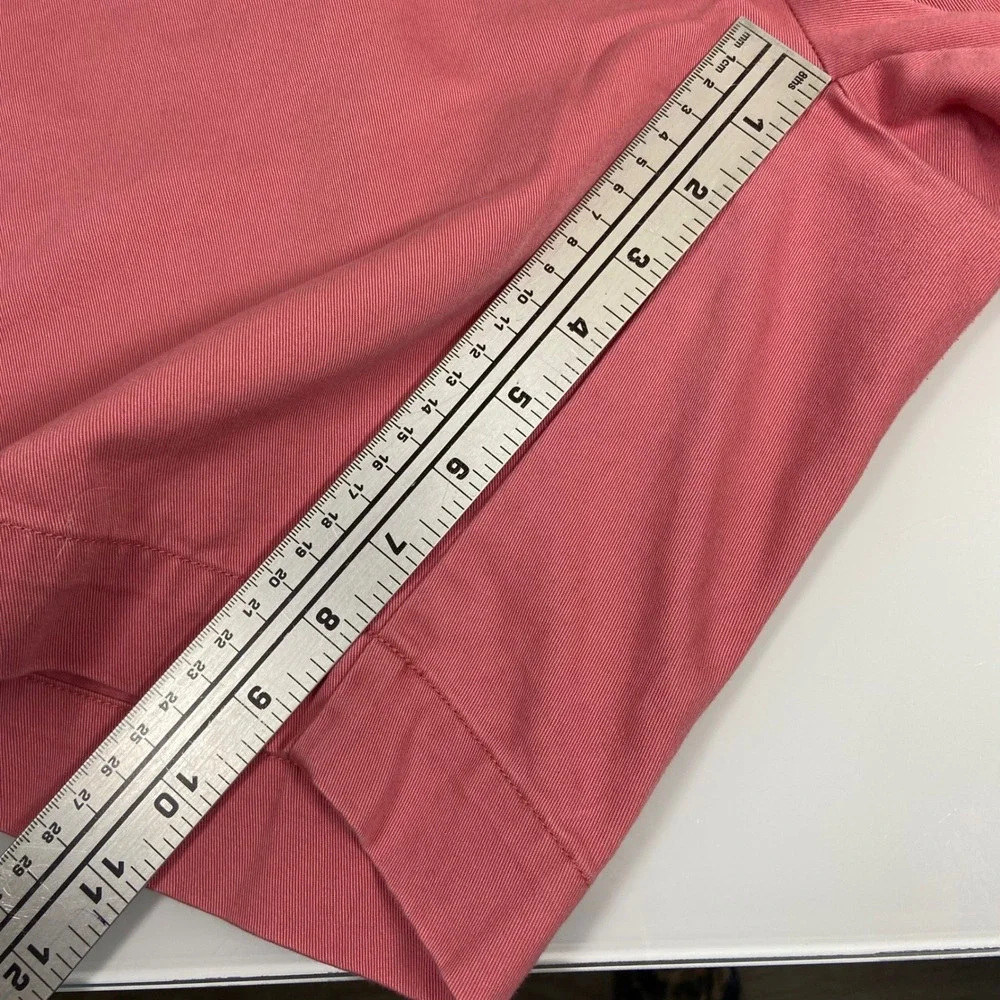 Polo Ralph Lauren Mens 38 Pink Chino Shorts Cotton Classic Fit 9‎ Inseam Preppy